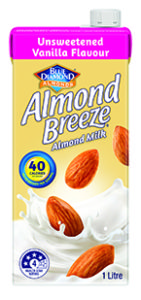1 litre Almond Breeze Unsweetened vanilla flavour Almond Milk