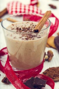 Almond Breeze gingerbread smoothie