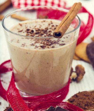 Almond Breeze gingerbread smoothie