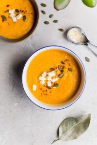 Almond Breeze Pumpkin and Carrot Soup