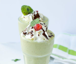 Healthy Shamrock Creamy Mint Shake
